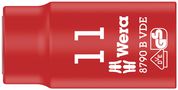 8790 B VDE Zyklop 3/8" socket, insulated, 11.0x46,0, Wera 05004955001