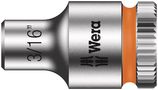 8790 HMA Zyklop 1/4" socket, 3/16"x23.0, Wera 05003514001