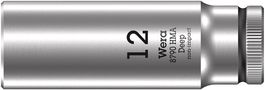 8790 HMA Deep 1/4" socket, 12.0x50.0, Wera 05004509001