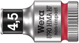 8790 HMA HF Zyklop socket with 1/4" drive with holding function, 4.5x23.0, Wera 05003718001