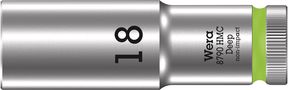 8790 HMC Deep socket with 1/2" drive, 18.0x83, Wera 05004558001
