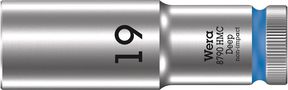 8790 HMC Deep socket with 1/2" drive, 19.0x83, Wera 05004559001