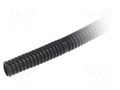 Protective tube; Size: 20; polyetylene LD; black; L: 100m; incised PAWBOL PW-G.6152RP
