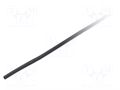 Insulating tube; PVC; black; 2.69mm CYG/KTG CB-600-PVC-2.69