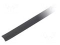Heat shrink sleeve; glueless; 2: 1; 12.7mm; black; polyolefine BM GROUP BMGBS127BNE