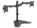 Holder; 8kg; 17÷32"; Arm len: 390mm; Standard: 75x75mm,100x100mm LOGILINK BP0099
