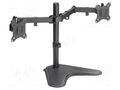 Holder; 8kg; 17÷32"; Arm len: 390mm; Standard: 75x75mm,100x100mm LOGILINK BP0099