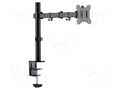 Holder; 8kg; 17÷32"; Arm len: 390mm; Standard: 75x75mm,100x100mm LOGILINK BP0097