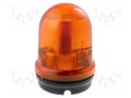Signaller: lighting; continuous light; yellow; 826; 12÷240VDC WERMA 82630000