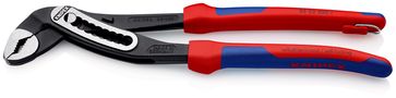 KNIPEX 88 02 300 T Alligator® Water Pump Pliers with multi-component grips, with integrated tether attachment point for a tool tether black atramentized 300 mm 88 02 300 T 4003773080183