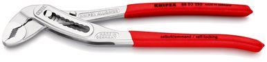 KNIPEX 88 03 250 Alligator® Water Pump Pliers with non-slip plastic coating chrome-plated 250 mm 88 03 250