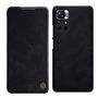 Nillkin Qin Case Flip Case for Xiaomi Redmi Note 11T 5G / 11S 5G / 11 5G (China) / Poco M4 Pro 5G - Black, Nillkin 6902048234932 6902048234932