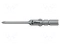 Screwdriver bit; Phillips; PH0; Socket size: 4mm; Ø: 1.8mm WERA WERA.05135284001