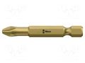 Screwdriver bit; Pozidriv®; PZ1; Overall len: 50mm; TORSION WERA WERA.05060055001