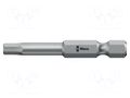 Screwdriver bit; Hex Plus key; HEX 5mm; 1/4"; Overall len: 50mm WERA WERA.05059615001