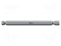 Screwdriver bit; hex key,spherical; HEX 5/32"; Overall len: 89mm WERA WERA.05380128001