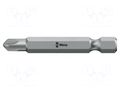 Screwdriver bit; Torq-Set®; TS3; 1/4"; Overall len: 89mm WERA WERA.05066684001