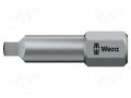 Screwdriver bit; square; RB2; 1/4"; Overall len: 25mm WERA WERA.05066446001
