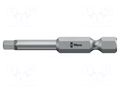 Screwdriver bit; square; RB2; Overall len: 89mm WERA WERA.05060303001