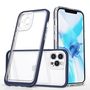 Clear 3in1 case for iPhone 12 Pro blue frame gel cover, Hurtel 5907769338656 5907769338656