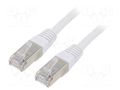Patch cord; RJ45 plug,both sides; F/UTP; 6; stranded; CCA; 10m; PVC GEMBIRD PPB6-10M