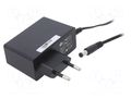 Power supply: switching; mains,plug-in; 15VDC; 1.6A; 24W; 86.19% POS POSC15160A