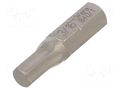 Screwdriver bit; Hex Plus key; HEX 3/16"; Overall len: 25mm WERA WERA.05135075001