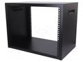 Enclosure: rack cabinet; Standard: 19"; 8U; Enclos.mat: steel HAMMOND HM-RCBS1901413BK1