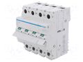 Switch-disconnector; Poles: 4; for DIN rail mounting; 100A; IP20 HAGER SBN490