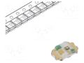 LED; orange; SMD; 0402; 4÷16mcd; 1.9VDC; 1x0.6x0.2mm; 1mA; 52mW ROHM SEMICONDUCTOR SML-P11DTT86R