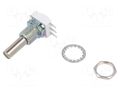 Potentiometer: shaft; single turn; 10kΩ; 1W; ±10%; 6mm; linear VISHAY P11S1V0FLSY00103KA