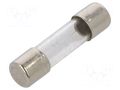 Fuse: fuse; 700mA; 250VAC; quick blow; cylindrical,glass; 5x20mm BEL FUSE 5MF-700-R