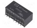 Converter: DC/DC; 3W; Uin: 4.5÷9VDC; Uout: 12VDC; Uout2: -12VDC; SIP XP POWER IZ0512S