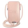 Guess Saffiano Strap 6.1&#39;&#39; Bag - Pink, Guess 3666339031800 3666339031800