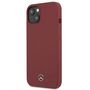 Mercedes MEHCP13MSILRE iPhone 13 6,1" czerwony/red hardcase Silicone Line, Mercedes 3666339019822 3666339019822