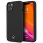Mercedes Silicone Line Case for iPhone 13 mini - Black, Mercedes 3666339019730 3666339019730