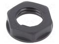 Nut; M12; polyamide; black; Thread: metric; Pitch: 1.5; -20÷90°C BM GROUP BM4812N