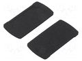 Gasket; Gasket material: neoprene; 2pcs. GAINTA ALUG702SEAL
