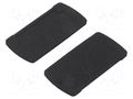 Gasket; Gasket material: neoprene; 2pcs. GAINTA ALUG702SEAL