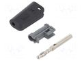 Connector: 4mm banana; plug; 19A; 30VAC; 60VDC; black; 1mm2 STÄUBLI LM-4N-30-21