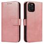 Magnet Case elegant case case cover with a flap and stand function Poco M4 Pro 5G pink, Hurtel 9145576241653