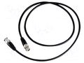 Test lead; BNC socket,both sides; Len: 1m; black GW INSTEK GTL-110
