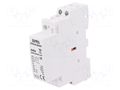 Contactor: 2-pole installation; 25A; 24VDC; NO x2; STM; -5÷60°C ZAMEL STM-25-20/24V