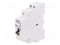 Contactor: 2-pole installation; 25A; 230VAC; NO x2; STM; -5÷60°C ZAMEL STM-25-20/S