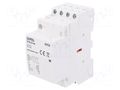 Contactor: 4-pole installation; 25A; 230VAC; NO x4; STM; -5÷60°C ZAMEL STM-25-40