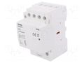 Contactor: 4-pole installation; 40A; 230VAC; NC + NO x3; STM ZAMEL STM-40-31
