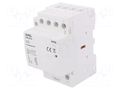 Contactor: 4-pole installation; 40A; 230VAC; NC + NO x3; STM ZAMEL STM-40-31