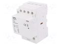 Contactor: 4-pole installation; 63A; 230VAC; NC + NO x3; STM ZAMEL STM-63-31