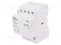 Contactor: 4-pole installation; 63A; 24VAC,24VDC; NO x4; STM ZAMEL STM-63-40/24V