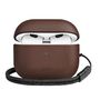 UNIQ etui Terra AirPods 3 gen. Genuine Leather brązowy/brown, UNIQ 8886463676837 8886463676837